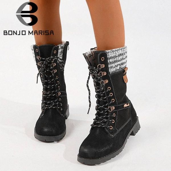 boots bonjomarisa brand retro lace-up motorcycle short plush mid-calf women low heel autumn winter shoes woman, Black
boots bonjomarisa brand retro lace-up motorcycle short plush mid-calf women low heel autumn winter shoes woman, Black