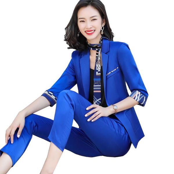 fashion latest ladies formal business pant suit women for summer spring uniform design half sleeve 2 piece blazer set, White
fashion latest ladies formal business pant suit women for summer spring uniform design half sleeve 2 piece blazer set, White