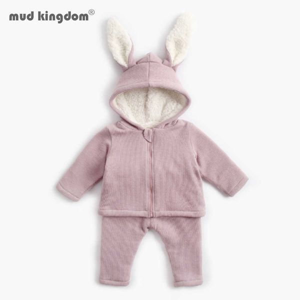 mudkingdom winter baby girls clothing sets fashion ear hooded coats pants suit thick velvet kids clothes set 210615, White
mudkingdom winter baby girls clothing sets fashion ear hooded coats pants suit thick velvet kids clothes set 210615, White