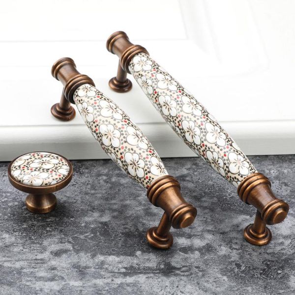handles & pulls antique bronze ceramic cabinet vintage floral pattern drawer knobs wardrobe cupboard door furniture handle
handles & pulls antique bronze ceramic cabinet vintage floral pattern drawer knobs wardrobe cupboard door furniture handle