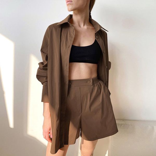 women's tracksuits casual cotton two piece outfits for women matching sets cozy loungewear spring 2021 shirts blouse and shorts 2 set f, Gray
women's tracksuits casual cotton two piece outfits for women matching sets cozy loungewear spring 2021 shirts blouse and shorts 2 set f, Gray