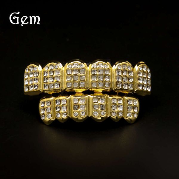 gem new hip hop braces, Silver