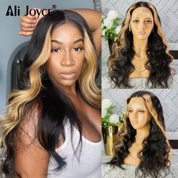 lace wigs body wave front wig for women 13x4 human hair highlight 1b27 brazilian 4x4 closure ali joyce, Black;brown
lace wigs body wave front wig for women 13x4 human hair highlight 1b27 brazilian 4x4 closure ali joyce, Black;brown