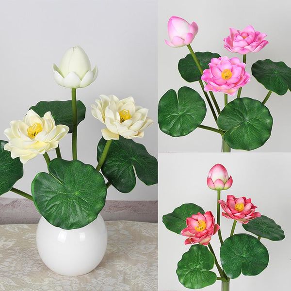 decorative flowers & wreaths 1 bouquet artificial lotus water lily silk white pond tank plants ornament home garden vase arrangment table de
decorative flowers & wreaths 1 bouquet artificial lotus water lily silk white pond tank plants ornament home garden vase arrangment table de