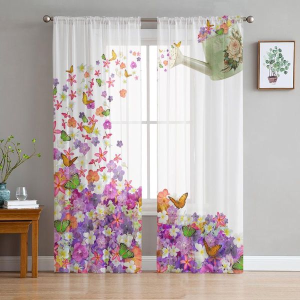 curtain & drapes butterfly flowers kettle watercolor painting sheer for living room bedroom modern tulle window treatment home decor
curtain & drapes butterfly flowers kettle watercolor painting sheer for living room bedroom modern tulle window treatment home decor