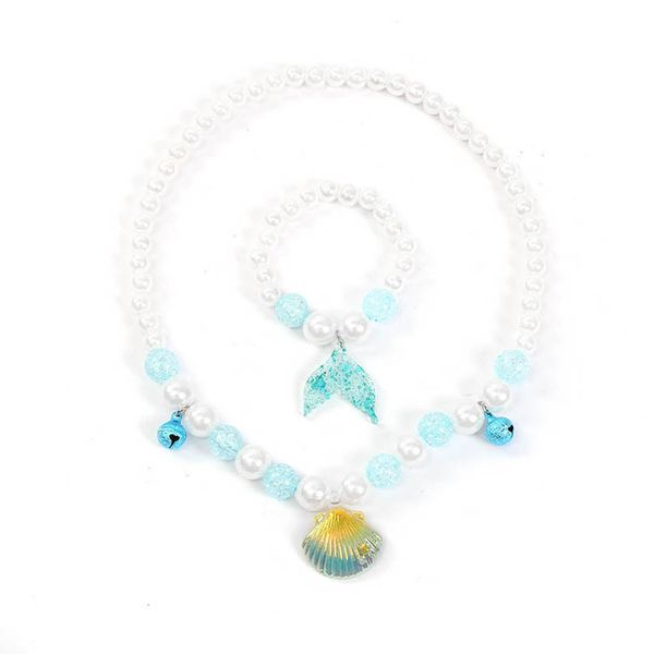 girls necklaces pendants jewelry childrens accessories children's bracelet set mermaid princess pearl shell cartoon b9270, Red;brown
girls necklaces pendants jewelry childrens accessories children's bracelet set mermaid princess pearl shell cartoon b9270, Red;brown