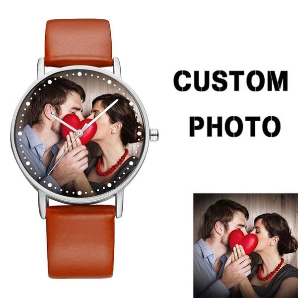 wristwatches b-9000c minimalist make your own logo watch wrist personalized po dial gift for lovers custom text picture, Slivery;brown
wristwatches b-9000c minimalist make your own logo watch wrist personalized po dial gift for lovers custom text picture, Slivery;brown