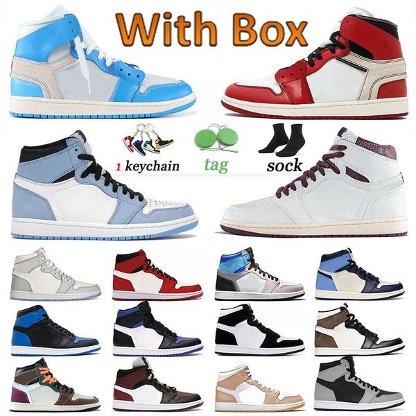 2021 high og air jorden 1 basketball shoes men trainers jumpman 1s sneakers university blue off mid dutch green burgundy crush dark mocha wo, White;red
2021 high og air jorden 1 basketball shoes men trainers jumpman 1s sneakers university blue off mid dutch green burgundy crush dark mocha wo, White;red