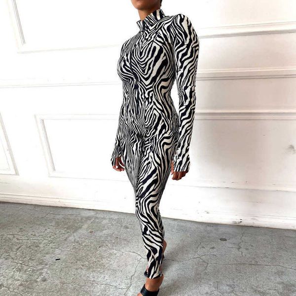 sibybo zebra print zipper romper women jumpsuits autumn long sleeve bodycon jumpsuit female sporty streetwear workout overalls, Black;white
sibybo zebra print zipper romper women jumpsuits autumn long sleeve bodycon jumpsuit female sporty streetwear workout overalls, Black;white