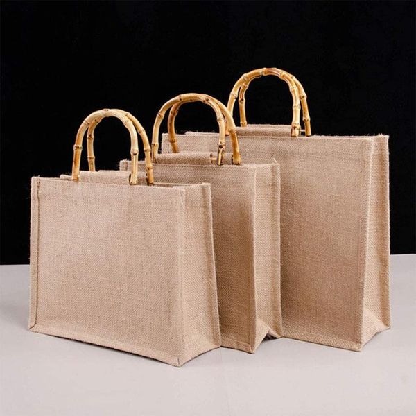 storage bags reusable jute shopping bag eco friendly burlap grocery large capacity beach vacation picnic handbag tote
storage bags reusable jute shopping bag eco friendly burlap grocery large capacity beach vacation picnic handbag tote