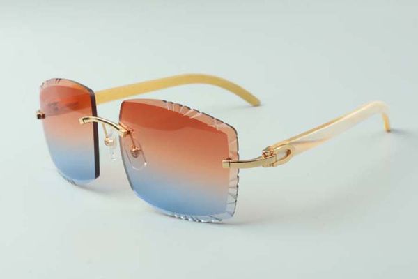 2021 style cutting lens natural white buffalo horns sunglasses 3524022, high-end designers glasses, size: 58-18-140mm, White;black
2021 style cutting lens natural white buffalo horns sunglasses 3524022, high-end designers glasses, size: 58-18-140mm, White;black