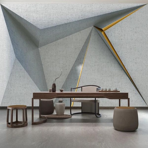 wallpapers custom po wallpaper 3d geometric concrete golden line mural living room tv background wall painting papel de parede sala 3 d
wallpapers custom po wallpaper 3d geometric concrete golden line mural living room tv background wall painting papel de parede sala 3 d