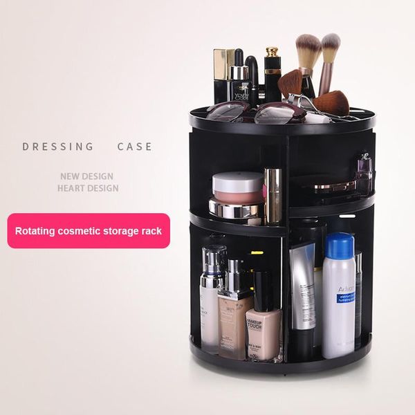 360-degree rotating makeup organizer box brush holder jewelry storage detachable beauty cosmetic boxes & bins
360-degree rotating makeup organizer box brush holder jewelry storage detachable beauty cosmetic boxes & bins