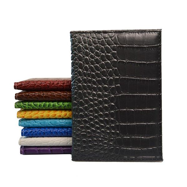 card holders fashion solid candy color passport holder crocodile grain pu leather no letters blank cover wallet, Brown;gray
card holders fashion solid candy color passport holder crocodile grain pu leather no letters blank cover wallet, Brown;gray