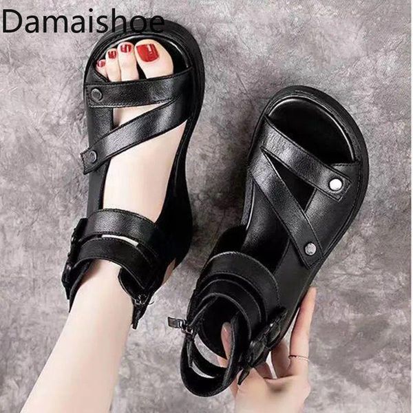 sandals women's summer fashion outerwear 2021 roman high-soft leather wedge boots platform muffin peep toe shoes, Black
sandals women's summer fashion outerwear 2021 roman high-soft leather wedge boots platform muffin peep toe shoes, Black