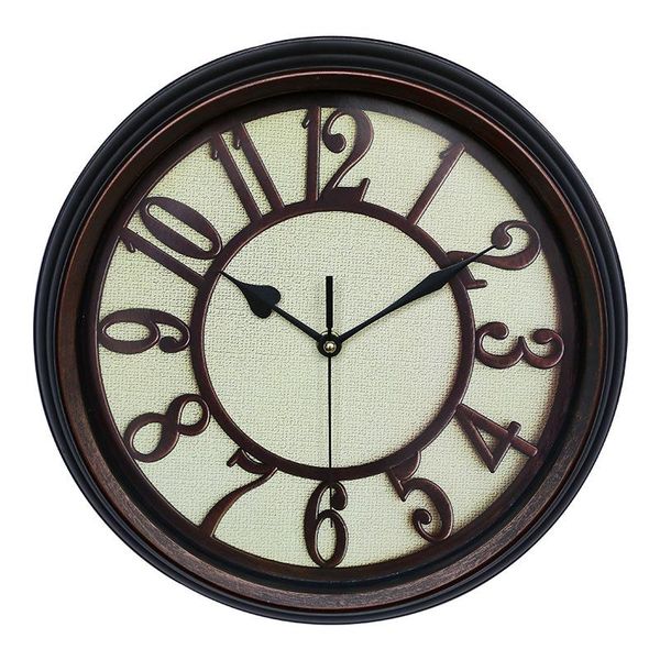 creative peach heart pointer 12.5-inch round wall clock european style metal color distressed living room decoration clock
creative peach heart pointer 12.5-inch round wall clock european style metal color distressed living room decoration clock