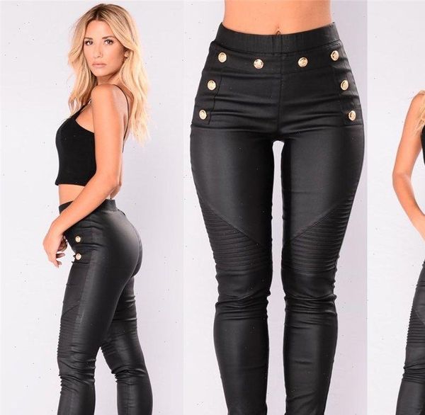 new womens pu leather pants stretchy push up pencil skinny mid standard ankle lenght leggings bottoms drop shipping, Black
new womens pu leather pants stretchy push up pencil skinny mid standard ankle lenght leggings bottoms drop shipping, Black