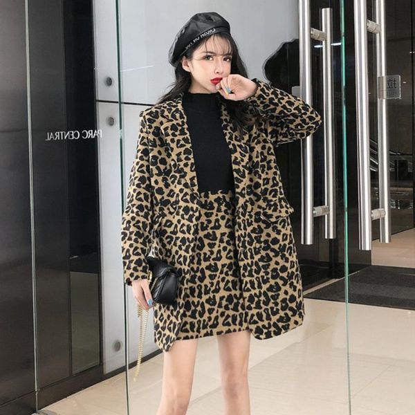 two piece dress set of two pieces autumn and winter age-reducing temper-wool suit leopard jacket printed half skirt feminine ghow, White
two piece dress set of two pieces autumn and winter age-reducing temper-wool suit leopard jacket printed half skirt feminine ghow, White