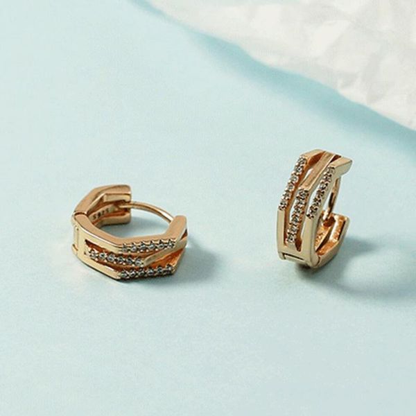 hoop & huggie kofsac fashion women earrings 925 sterling silver jewelry shiny zircon geometric pentagon for girl accessories, Golden;silver
hoop & huggie kofsac fashion women earrings 925 sterling silver jewelry shiny zircon geometric pentagon for girl accessories, Golden;silver