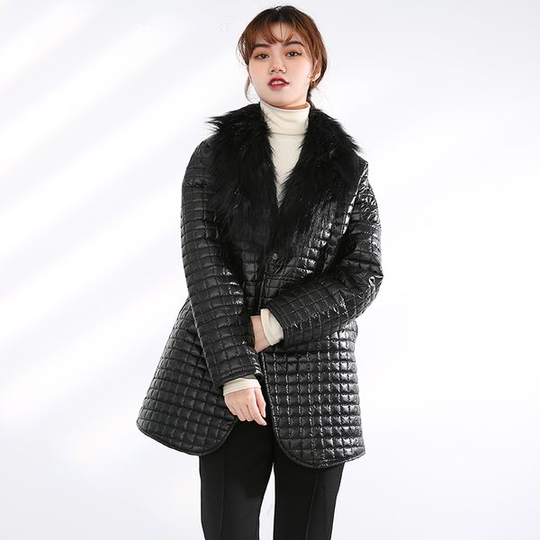 2021 spring new outerwear long black plaid coats women warm outwear solid winter faux leather fur long sleeve coat jacket, Black;brown
2021 spring new outerwear long black plaid coats women warm outwear solid winter faux leather fur long sleeve coat jacket, Black;brown