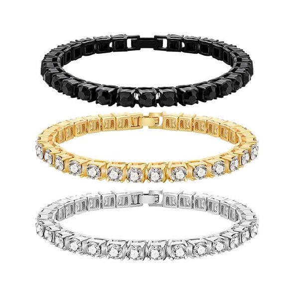 link, chain cubic zirconia tennis bracelets gold silver color crystal bracelet for women men fashion jewellery pulseras mujer moda, Black
link, chain cubic zirconia tennis bracelets gold silver color crystal bracelet for women men fashion jewellery pulseras mujer moda, Black