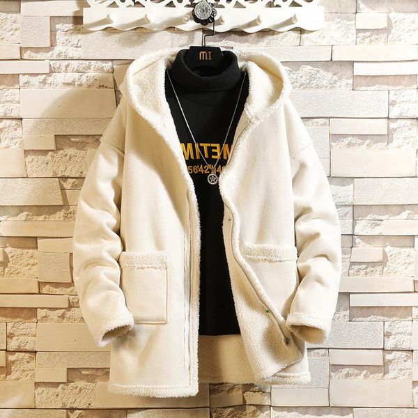 men's jackets lugentolo winter coat men faux fur hooded jacket plus size loose casual clothes zipper pockets fashion mens, Black;brown
men's jackets lugentolo winter coat men faux fur hooded jacket plus size loose casual clothes zipper pockets fashion mens, Black;brown