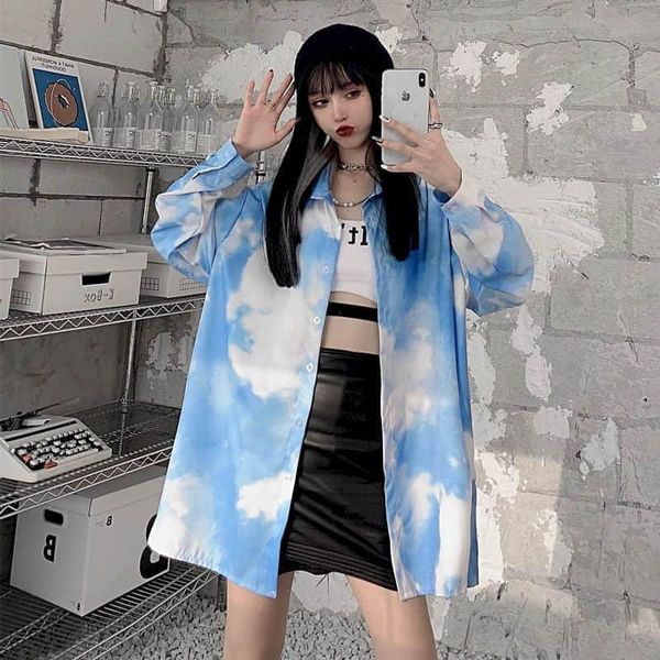 women's blouses & shirts spring summer harajuku blouse women loose long sleeves casual plus size clothes woman streetwear female cloth, White
women's blouses & shirts spring summer harajuku blouse women loose long sleeves casual plus size clothes woman streetwear female cloth, White