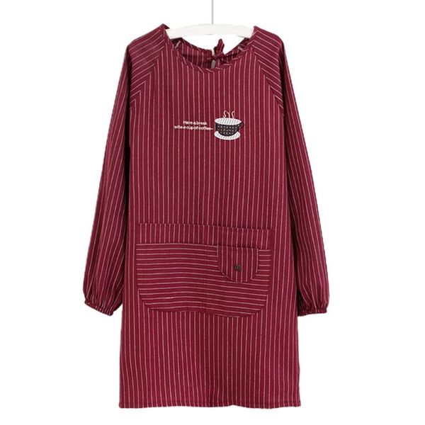 long-sleeved kitchen aprons with pockets for women cooking baking bbq and gardening cleaning work creating art cafes 68ue
long-sleeved kitchen aprons with pockets for women cooking baking bbq and gardening cleaning work creating art cafes 68ue