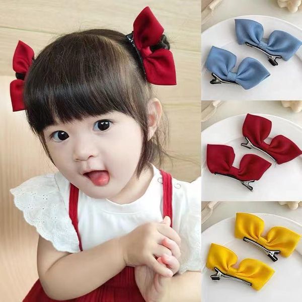 hair clips & barrettes korean version of the bow hairpin children's three-dimensional fabric folds cute red small side clip accessories, Golden;silver
hair clips & barrettes korean version of the bow hairpin children's three-dimensional fabric folds cute red small side clip accessories, Golden;silver