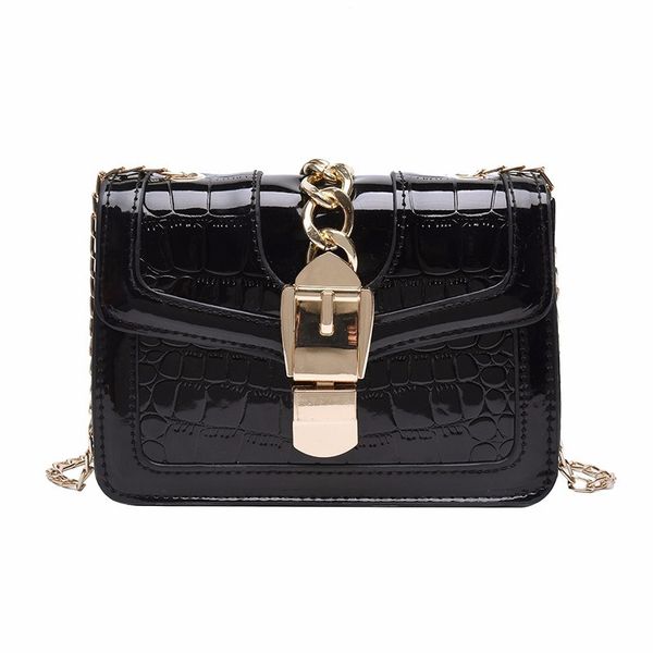 mini women's bag 2021 new chic crocodile pattern korean chain one shoulder versatile messenger retro hong kong style small square bag
mini women's bag 2021 new chic crocodile pattern korean chain one shoulder versatile messenger retro hong kong style small square bag