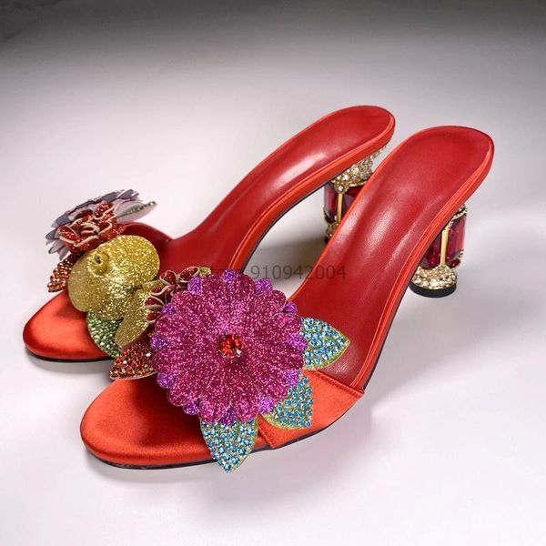 bling sequined flower sandal woman chuncky heel open toe high heels crystal red summer slippers women, Black
bling sequined flower sandal woman chuncky heel open toe high heels crystal red summer slippers women, Black