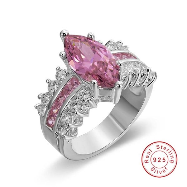 cluster rings luxury marquise cut pink 3 simulated diamond wedding for women have 925 logo real silver ring finger jewelry, Golden;silver
cluster rings luxury marquise cut pink 3 simulated diamond wedding for women have 925 logo real silver ring finger jewelry, Golden;silver