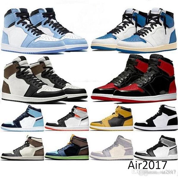 2022 jumpman 1 basketball shoes high men women og university blue fearless obsidian unc banned bred toe chicago red sport, Black
2022 jumpman 1 basketball shoes high men women og university blue fearless obsidian unc banned bred toe chicago red sport, Black