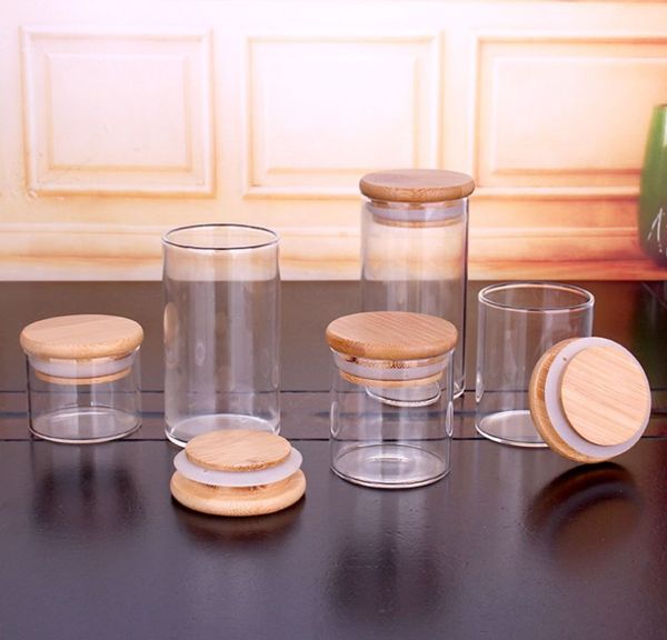 empty round herb dry food candy rice storage jar transparent cylinder heat resistant borosilicate glass airtight with bamboo lid
empty round herb dry food candy rice storage jar transparent cylinder heat resistant borosilicate glass airtight with bamboo lid