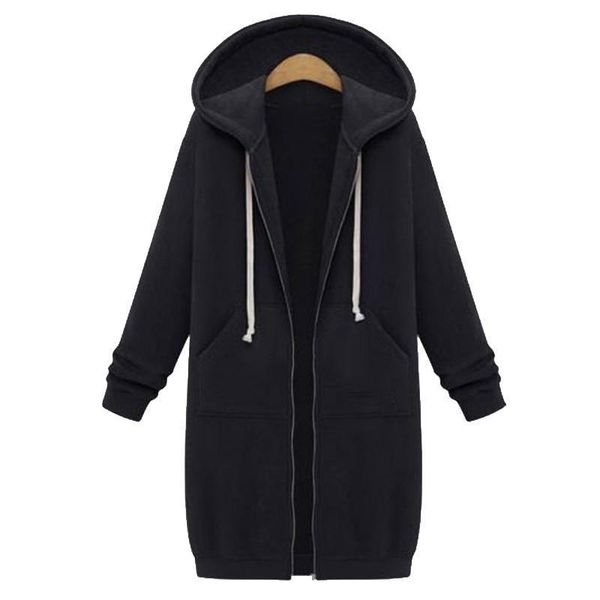 fashion 2021 oversized autumn women long hoodies solid zipper sweatshirt velvet hoodies sweatshirt female girls plus size 5xl, Black
fashion 2021 oversized autumn women long hoodies solid zipper sweatshirt velvet hoodies sweatshirt female girls plus size 5xl, Black