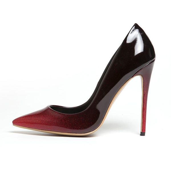 dress shoes 2021 summer fashion women pumps nice pointed toe thin high heels grey wine red gradient woman large size 33-43, Black
dress shoes 2021 summer fashion women pumps nice pointed toe thin high heels grey wine red gradient woman large size 33-43, Black