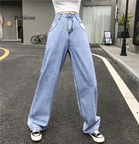 women's jeans vintage wide leg woman for women mom high waisted blue casual long trousers korean streetwear denim pants summer
women's jeans vintage wide leg woman for women mom high waisted blue casual long trousers korean streetwear denim pants summer