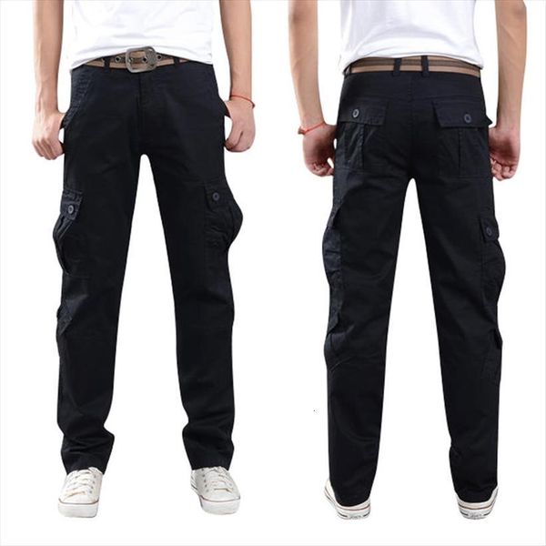 spring autumn women pants casual multi pocket loose cargo straight man deserts overalls uniform, Black
spring autumn women pants casual multi pocket loose cargo straight man deserts overalls uniform, Black