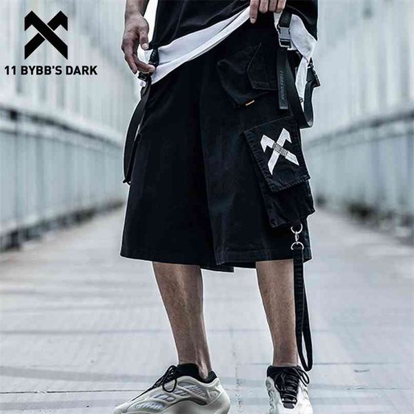 11 bybb's dark hip hop cargo pants streetwear men fashion loose casual summer cotton pocket design harajuku shorts 210712, White;black
11 bybb's dark hip hop cargo pants streetwear men fashion loose casual summer cotton pocket design harajuku shorts 210712, White;black