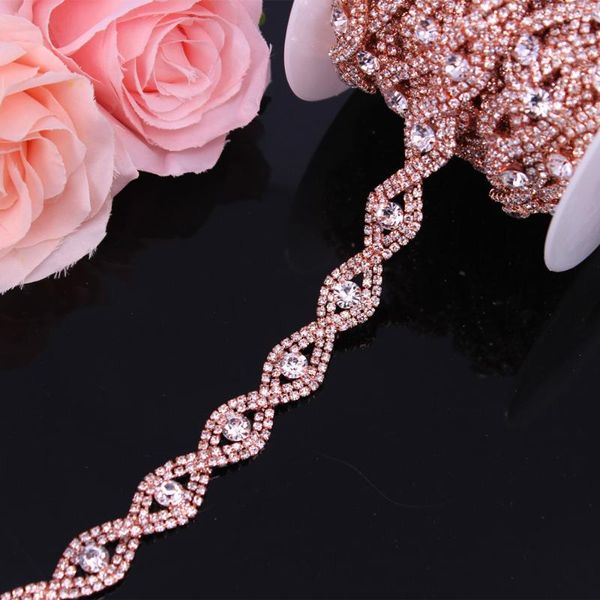 wedding sashes 1yard fancy rose gold rhinestone trimming bridal crystal clear patch appliques for dress belt diy sew on, White
wedding sashes 1yard fancy rose gold rhinestone trimming bridal crystal clear patch appliques for dress belt diy sew on, White