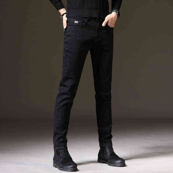 men's jeans black jeans elastic slim men's autumn and winter casual solid color korean fashion long pants, Blue
men's jeans black jeans elastic slim men's autumn and winter casual solid color korean fashion long pants, Blue