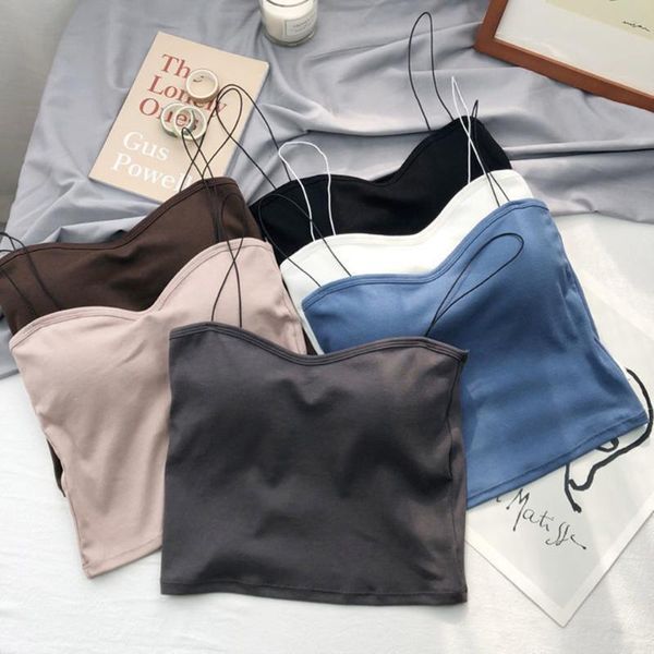 women's tanks & camis women sling tank breathable chest pad wearing comfortable underwear thin strap beautiful back camisole tube, White
women's tanks & camis women sling tank breathable chest pad wearing comfortable underwear thin strap beautiful back camisole tube, White
