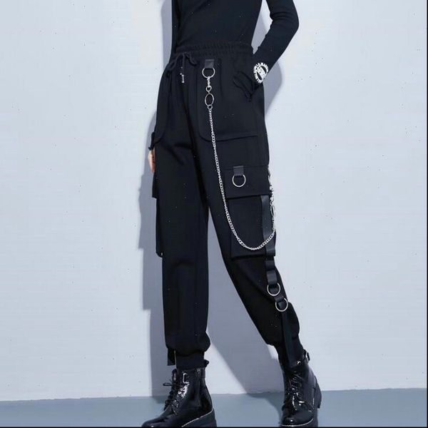 streetwear cargo pants women casual joggers black high waist loose female trousers korean style ribbon ladies pants dropshipping, Black;white
streetwear cargo pants women casual joggers black high waist loose female trousers korean style ribbon ladies pants dropshipping, Black;white
