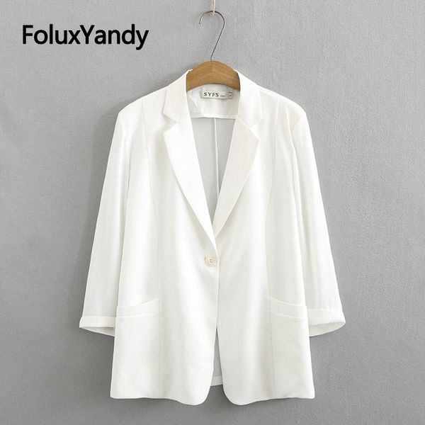 women's suits & blazers thin summer blazer women casual coat plus size xxxl 4xl three quarter sleeve single button chiffon black white, White;black
women's suits & blazers thin summer blazer women casual coat plus size xxxl 4xl three quarter sleeve single button chiffon black white, White;black