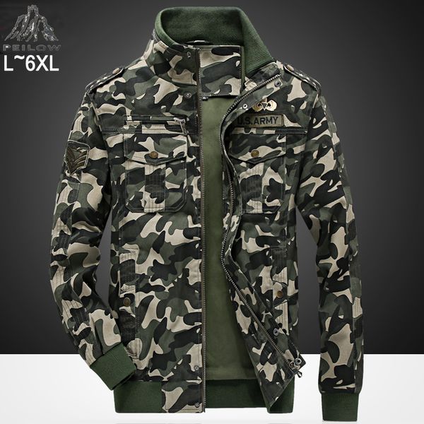 autumn winter men's windbreaker bomber jackets camouflage military cargo coats casual air force pilot men army tactical jacket kg-125, Black;brown
autumn winter men's windbreaker bomber jackets camouflage military cargo coats casual air force pilot men army tactical jacket kg-125, Black;brown