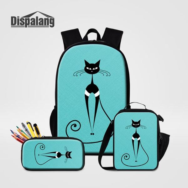 school bags artwork cat sublimation backpack for primary student custom heat press transfer bag with food lunchbox zipper pencilbox
school bags artwork cat sublimation backpack for primary student custom heat press transfer bag with food lunchbox zipper pencilbox