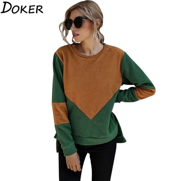 autumn winter sweatshirt women o-neck long sleeve fashion patchwork warm streetwear pullovers female casual vintage sweatshirts 210604, Black
autumn winter sweatshirt women o-neck long sleeve fashion patchwork warm streetwear pullovers female casual vintage sweatshirts 210604, Black