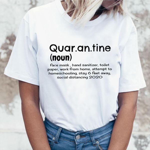 quan. ran. tine printing and men women summer femme casual camisetas de mujer, White;black
quan. ran. tine printing and men women summer femme casual camisetas de mujer, White;black