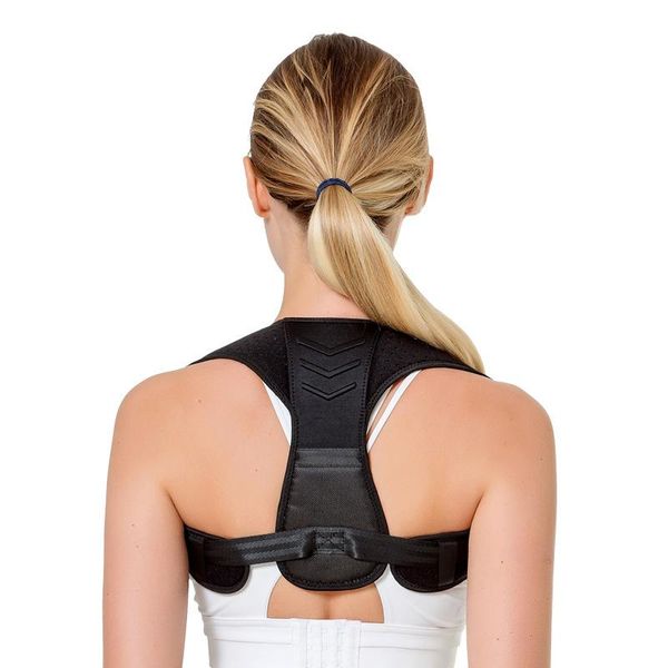 the new back with correct back sitting position open shoulder orthopaedic adjustable clavicle straps, Black;blue
the new back with correct back sitting position open shoulder orthopaedic adjustable clavicle straps, Black;blue