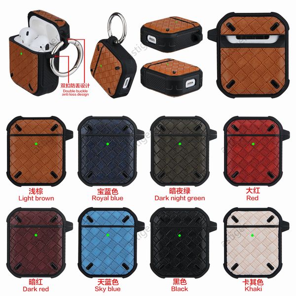 for airpods pro 3 2 1 earphone case wireless bluetooth headset woven pattern air pods headphone shell protective cover anti-drop with anti-l
for airpods pro 3 2 1 earphone case wireless bluetooth headset woven pattern air pods headphone shell protective cover anti-drop with anti-l